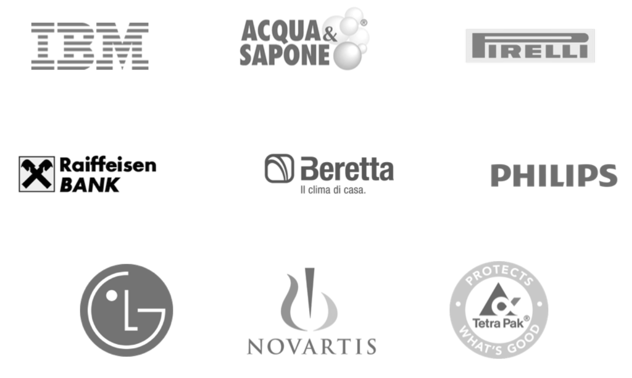 Loghi clienti camerieri pazzi telefono formato